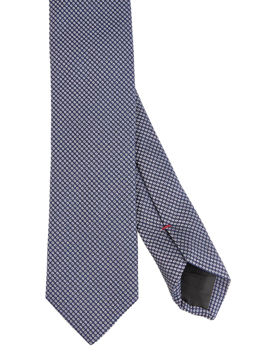 Corbata slim de seda para hombre