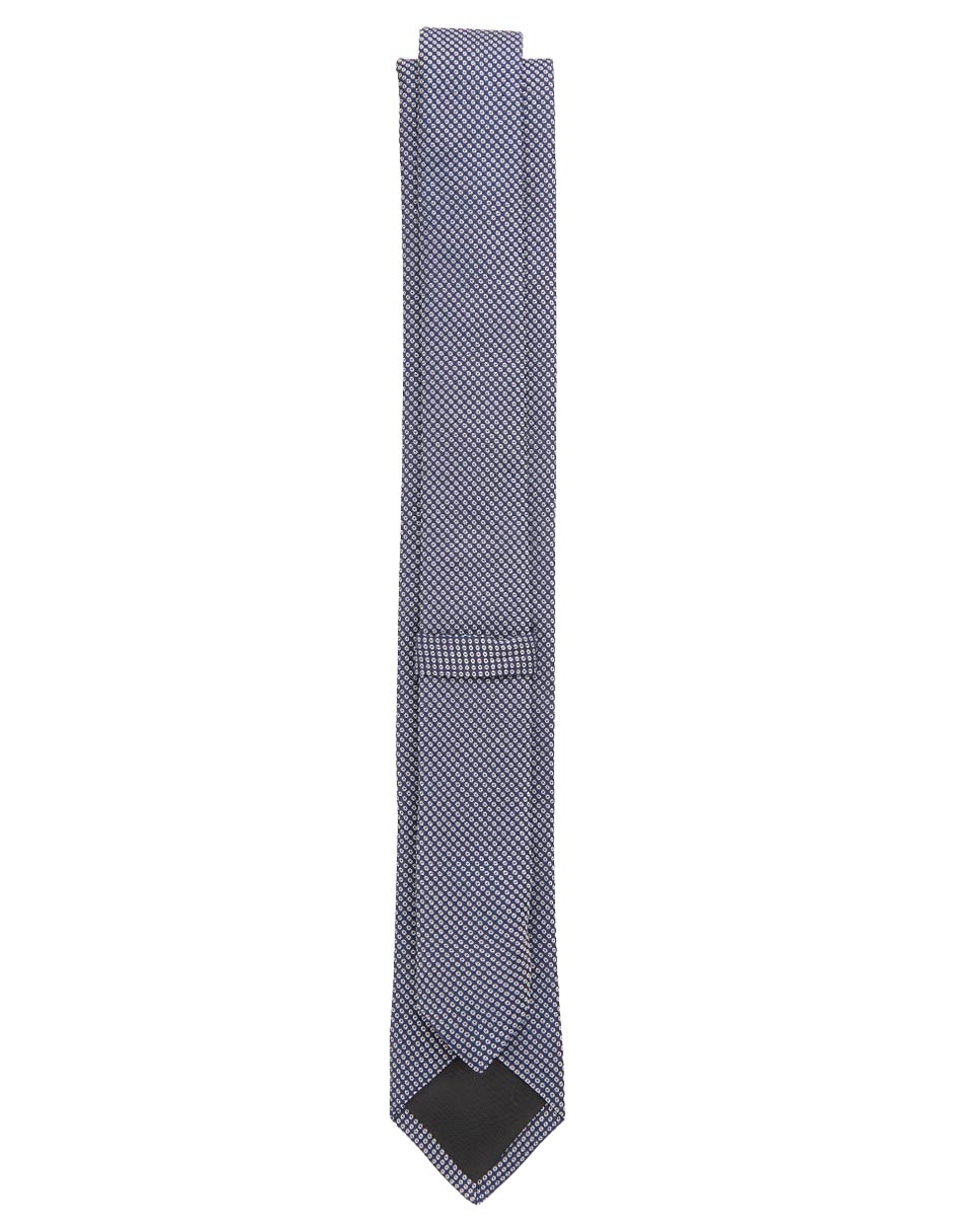Corbata slim de seda para hombre