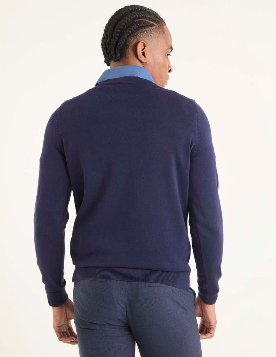 Suéter cuello redondo para hombre 2