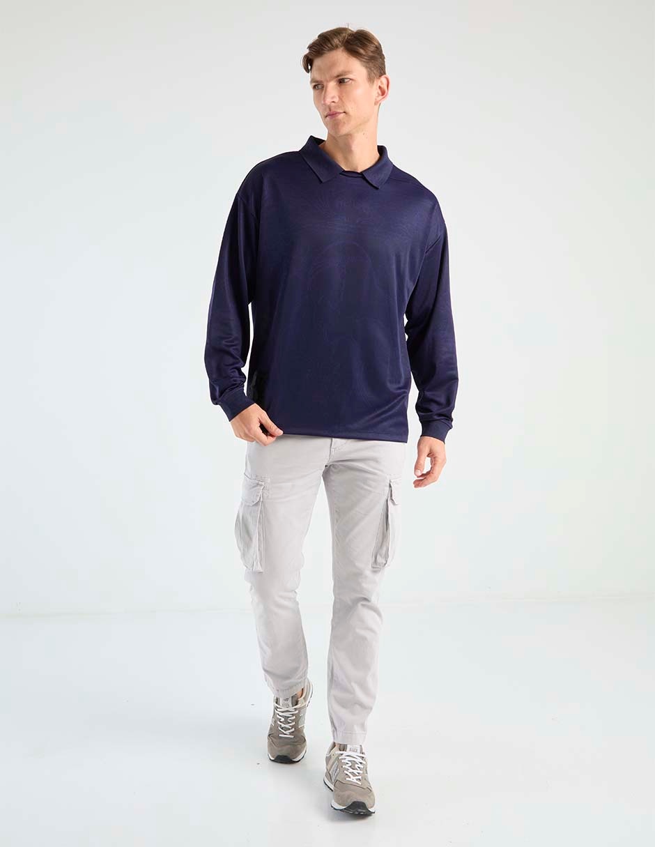 Playera tipo polo Hugo para hombre