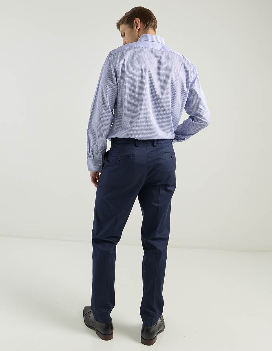 Pantalón chino Slim de algodón para hombre 5