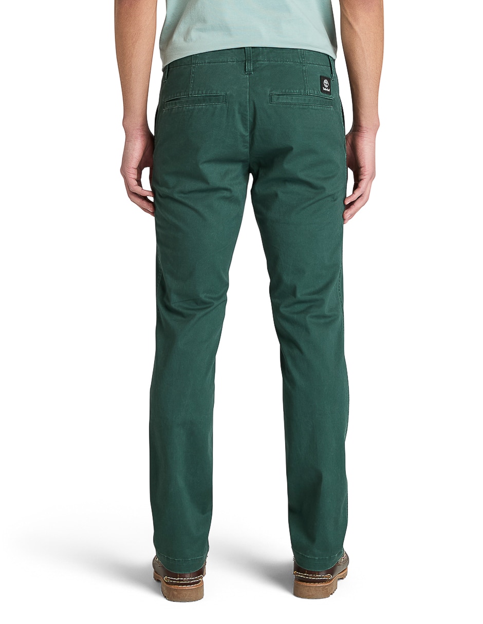 Pantalón regular de algodón para hombre 6