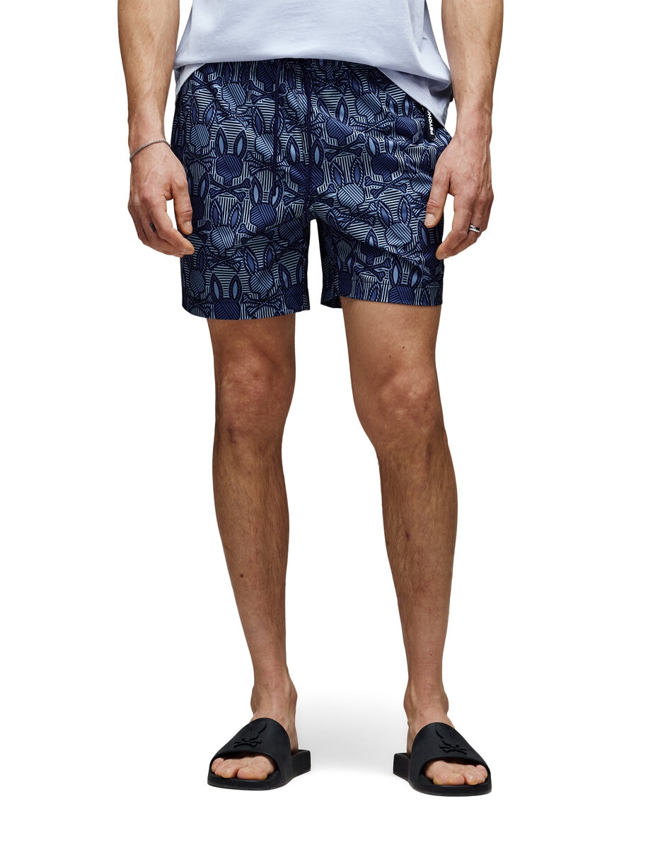 Traje de baño Psycho Bunny con bolsillos para hombre