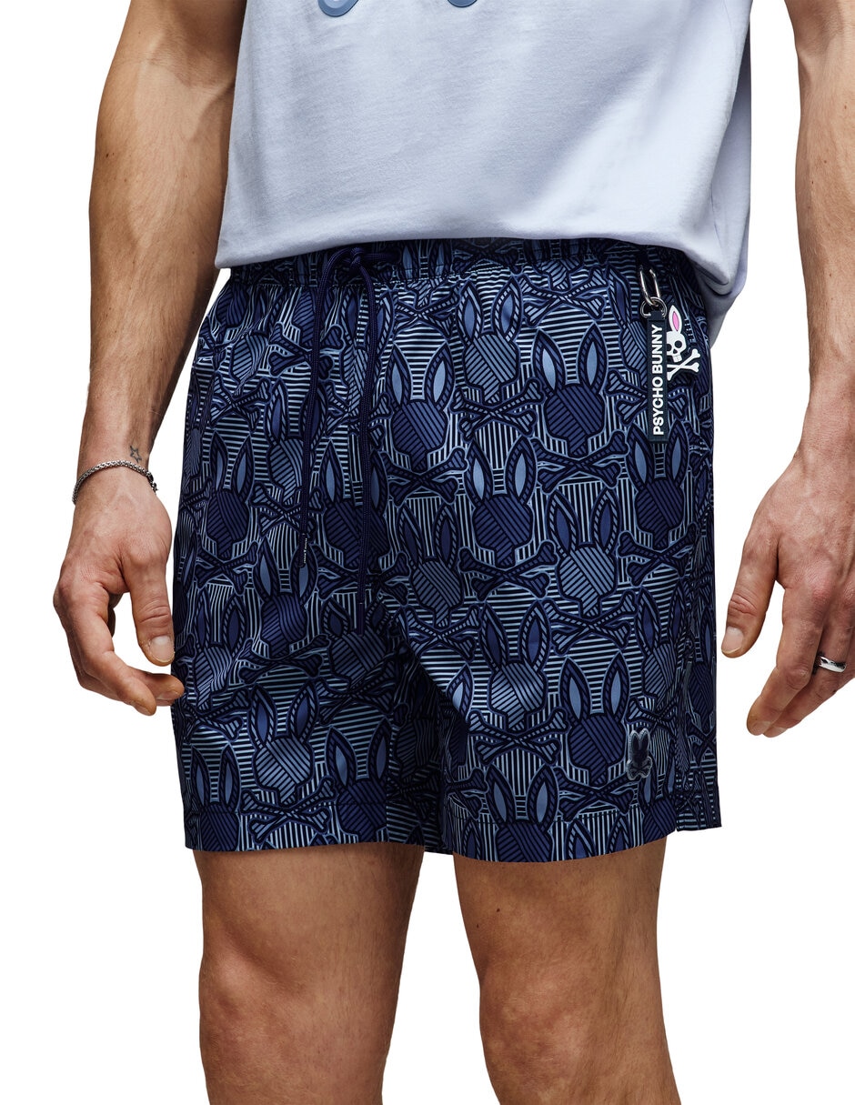 Traje de baño Psycho Bunny con bolsillos para hombre