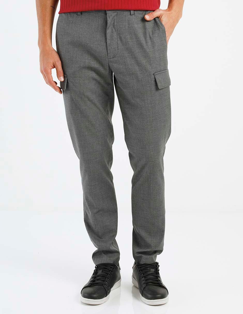 Pantalón cargo regular para hombre Pantalón cargo regular para hombre