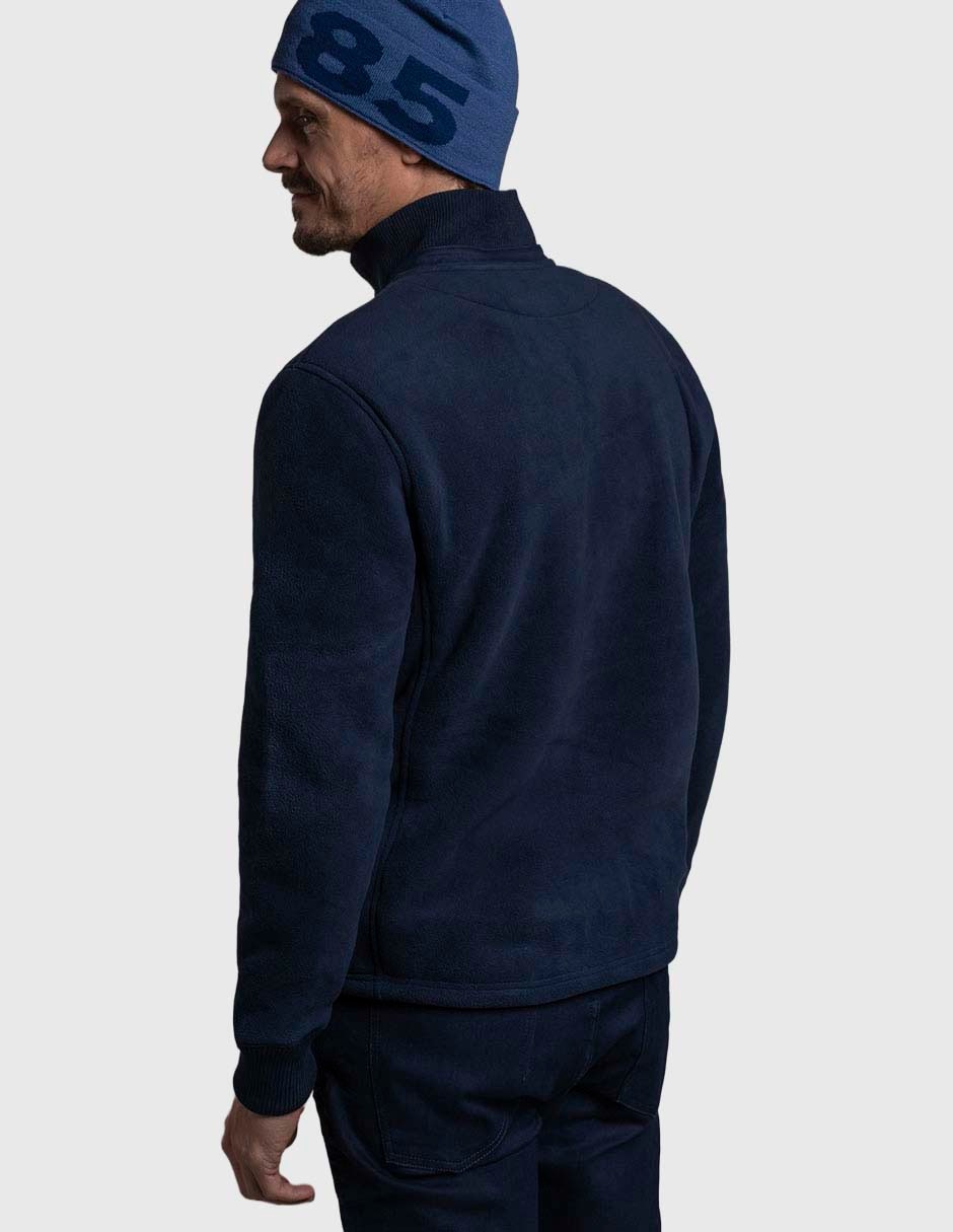 Chamarra casual con bolsillos para hombre 2