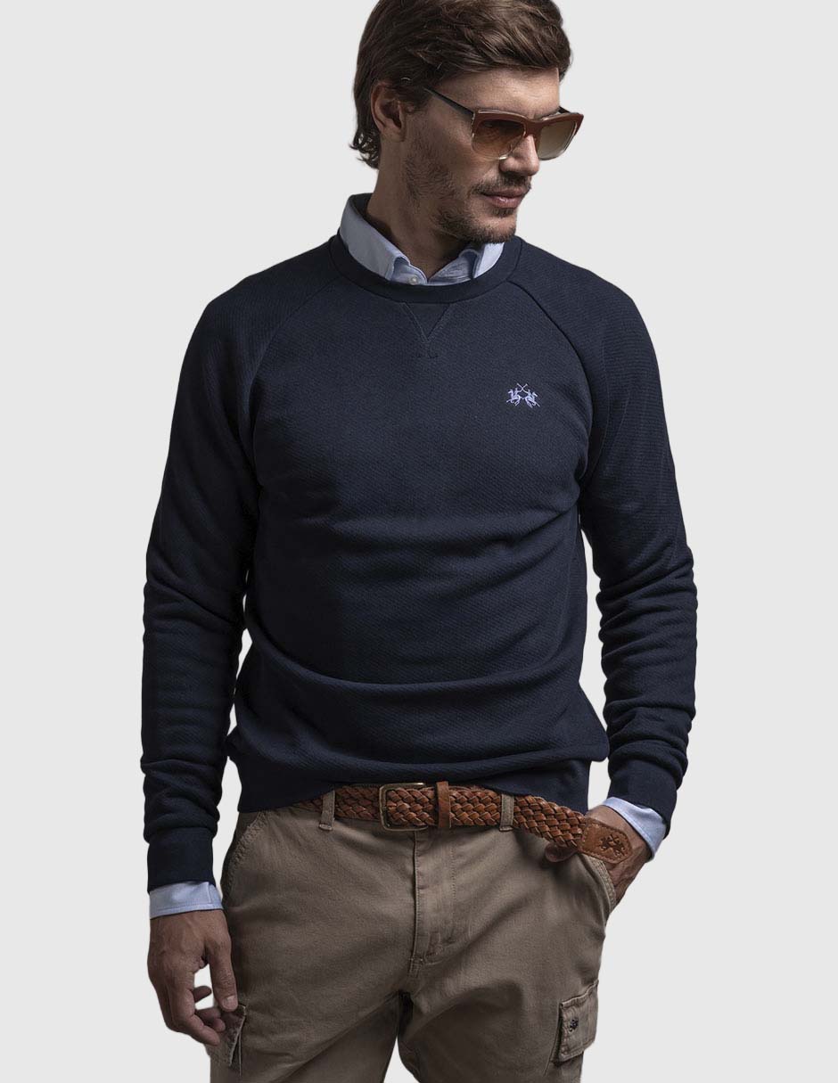 Suéter cuello redondo para hombre Suéter cuello redondo para hombre