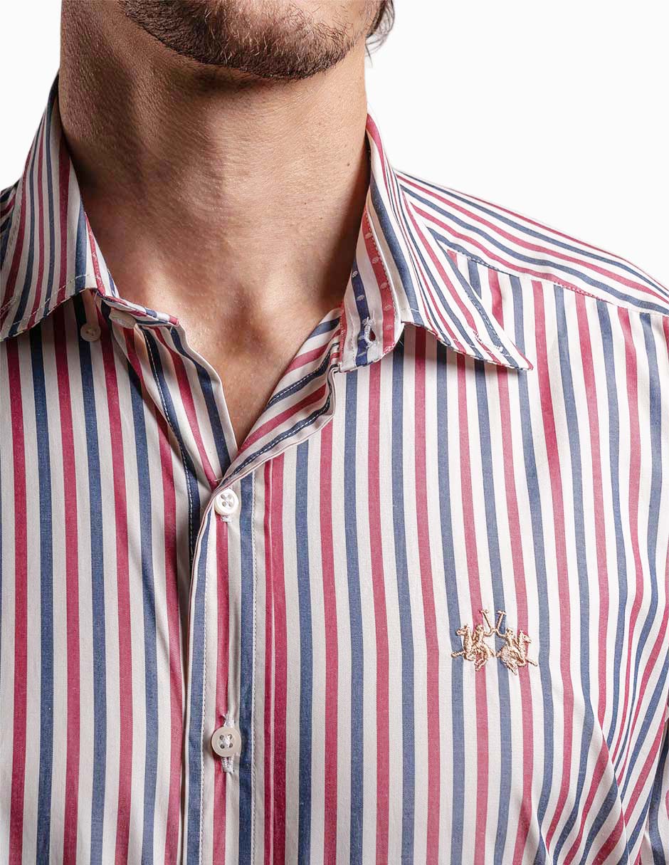 Camisa casual de algodón manga larga para hombre 3