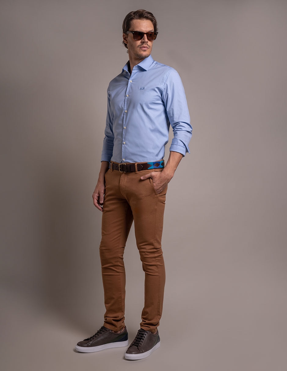 Pantalón relaxed slim para hombre 4