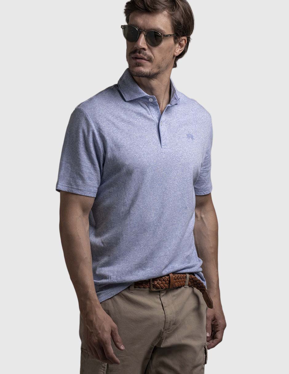 Playera cuello polo para hombre