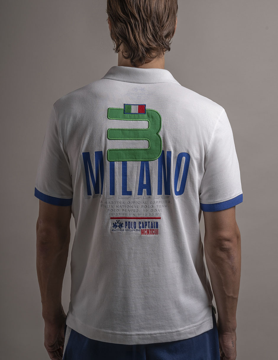 Playera tipo polo La Martina para hombre