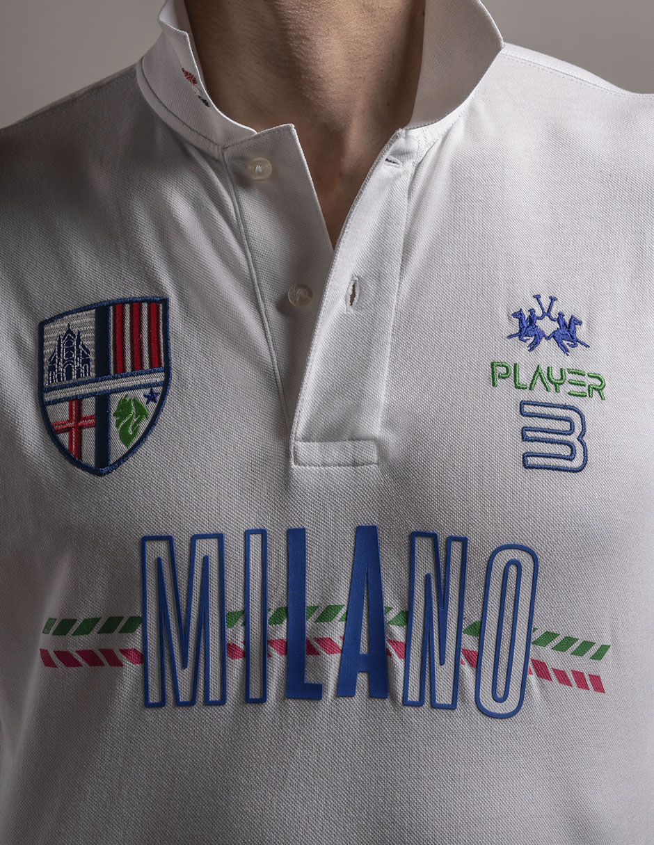 Playera tipo polo La Martina para hombre