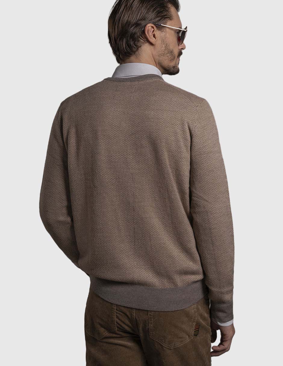 Suéter cuello redondo para hombre 4