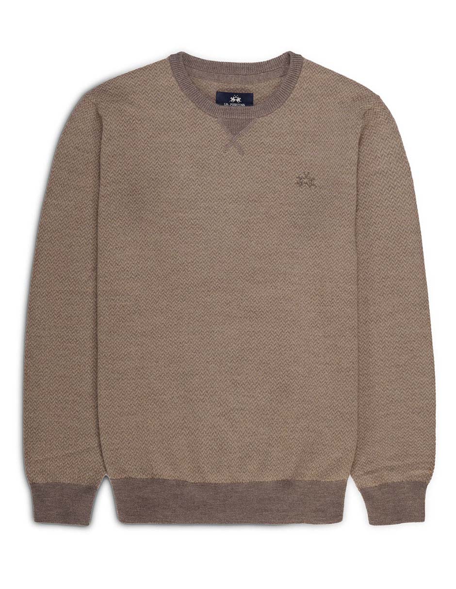 Suéter cuello redondo para hombre 2