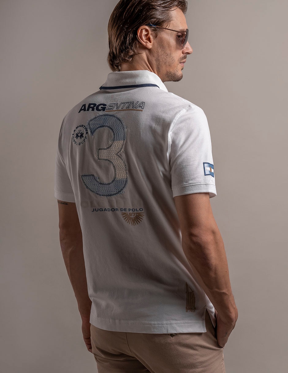 Playera tipo polo La Martina para hombre