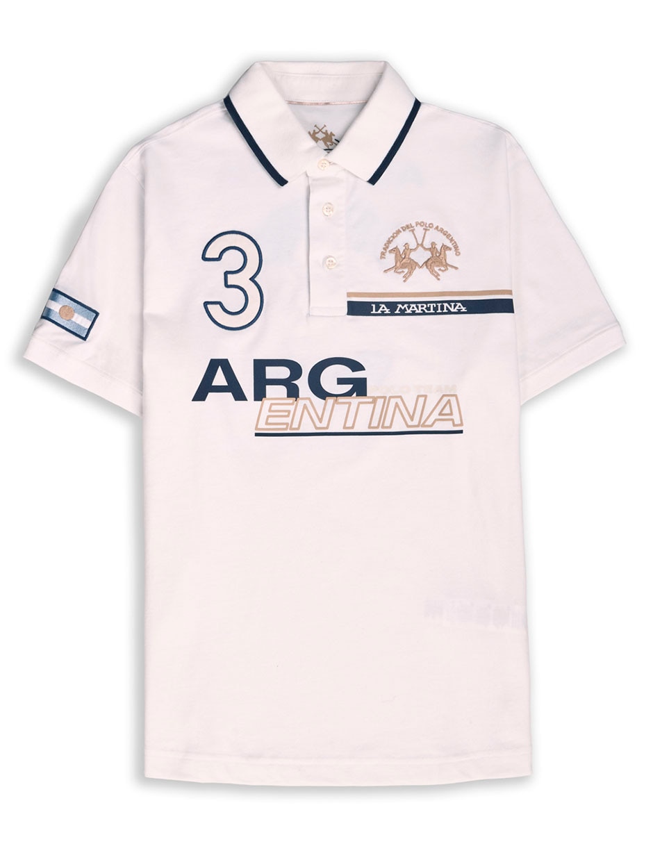 Playera tipo polo La Martina para hombre
