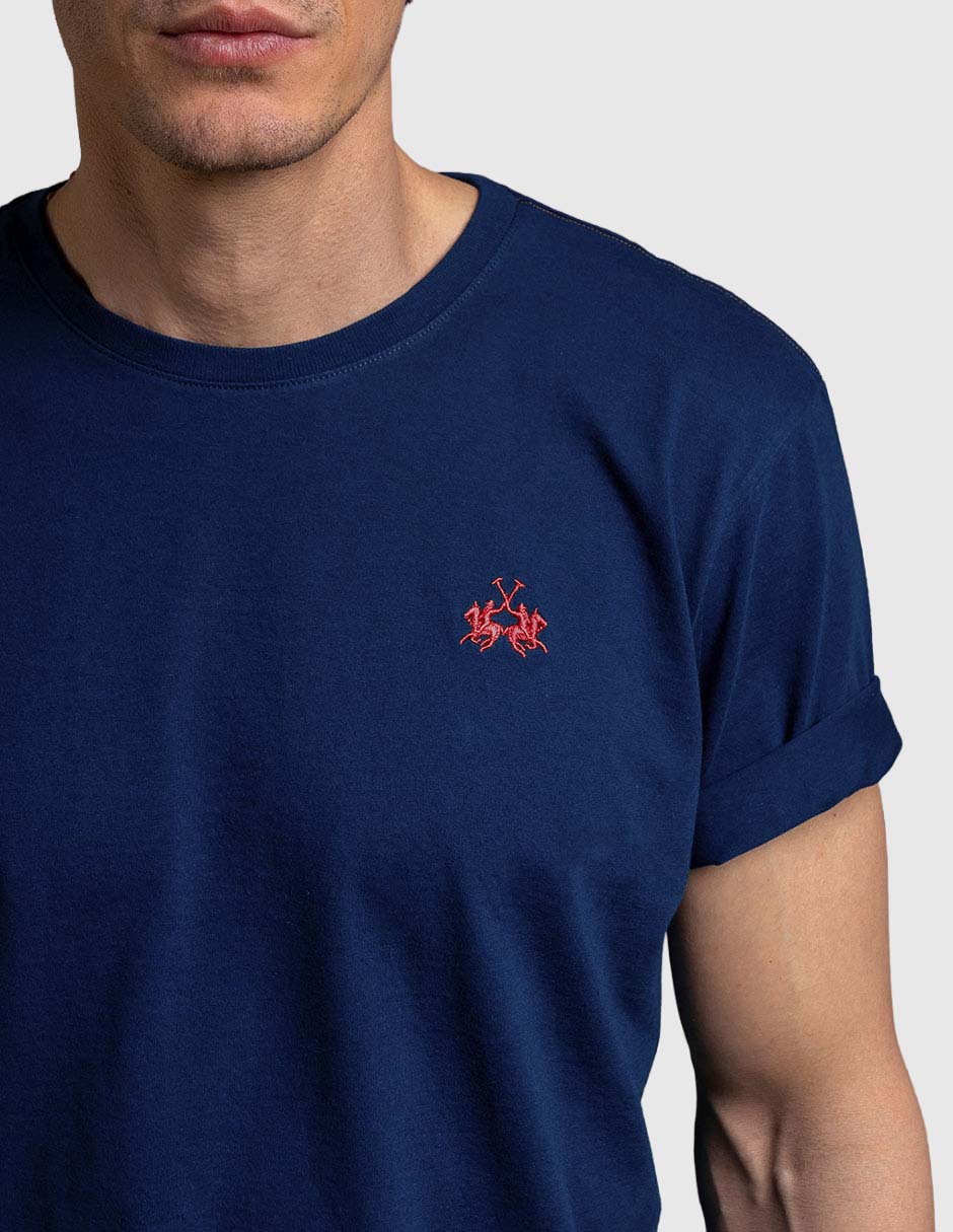 Playera cuello redondo para hombre 5