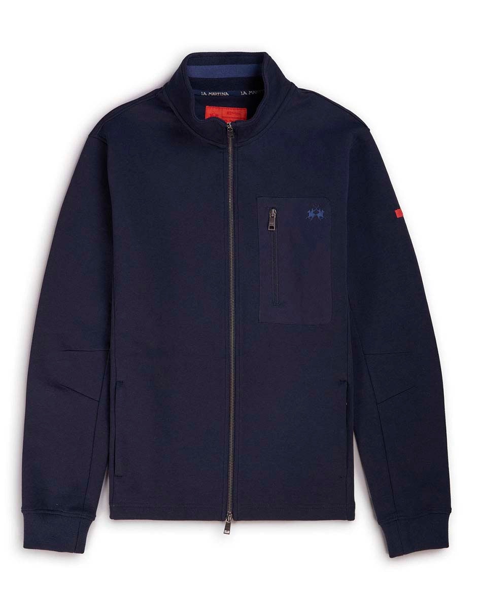 Chamarra casual con bolsillos para hombre 5