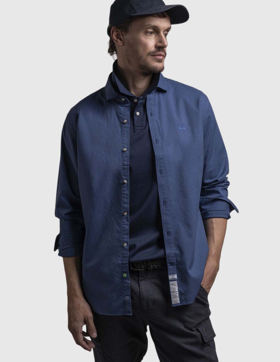 Camisa casual manga larga para hombre Camisa casual manga larga para hombre