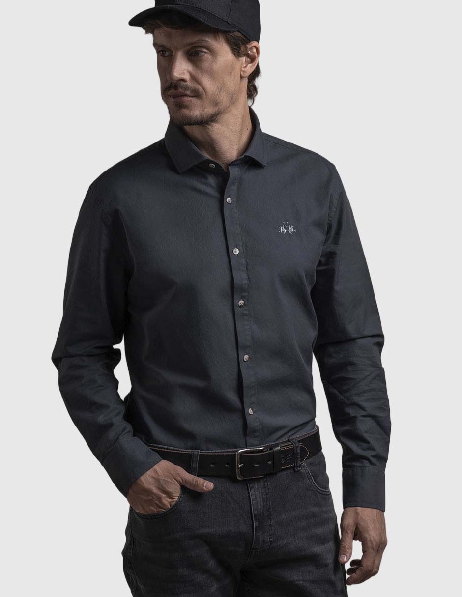 Camisa casual manga larga para hombre Camisa casual manga larga para hombre