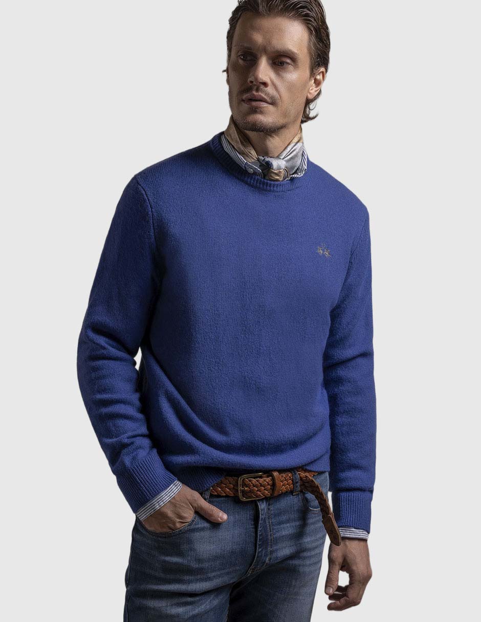 Suéter cuello redondo para hombre Suéter cuello redondo para hombre