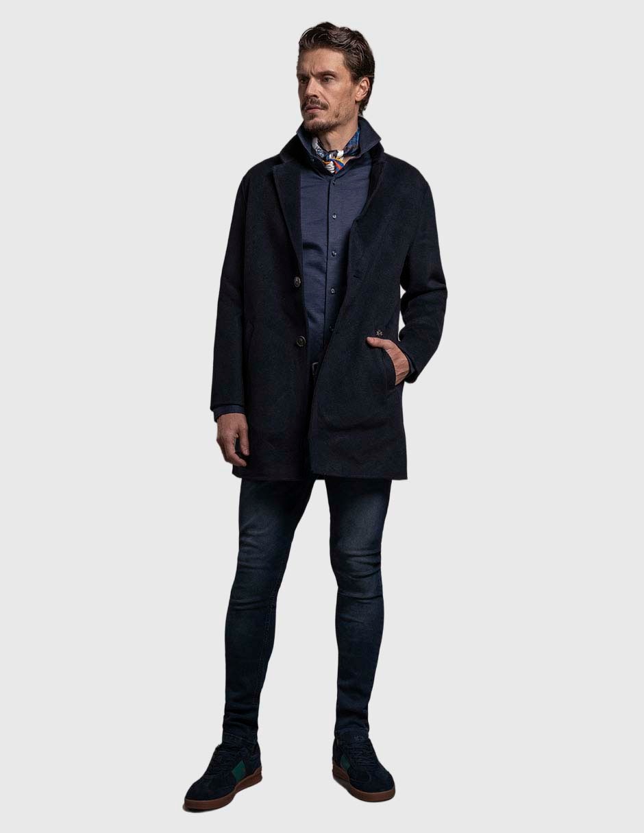 Camisa business casual La Martina de algodón manga larga para hombre