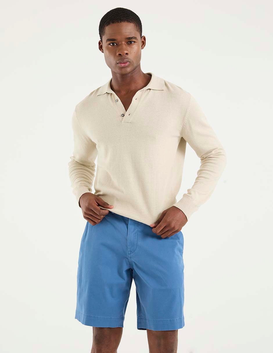 Bermuda Polo Rl de algodón para hombre