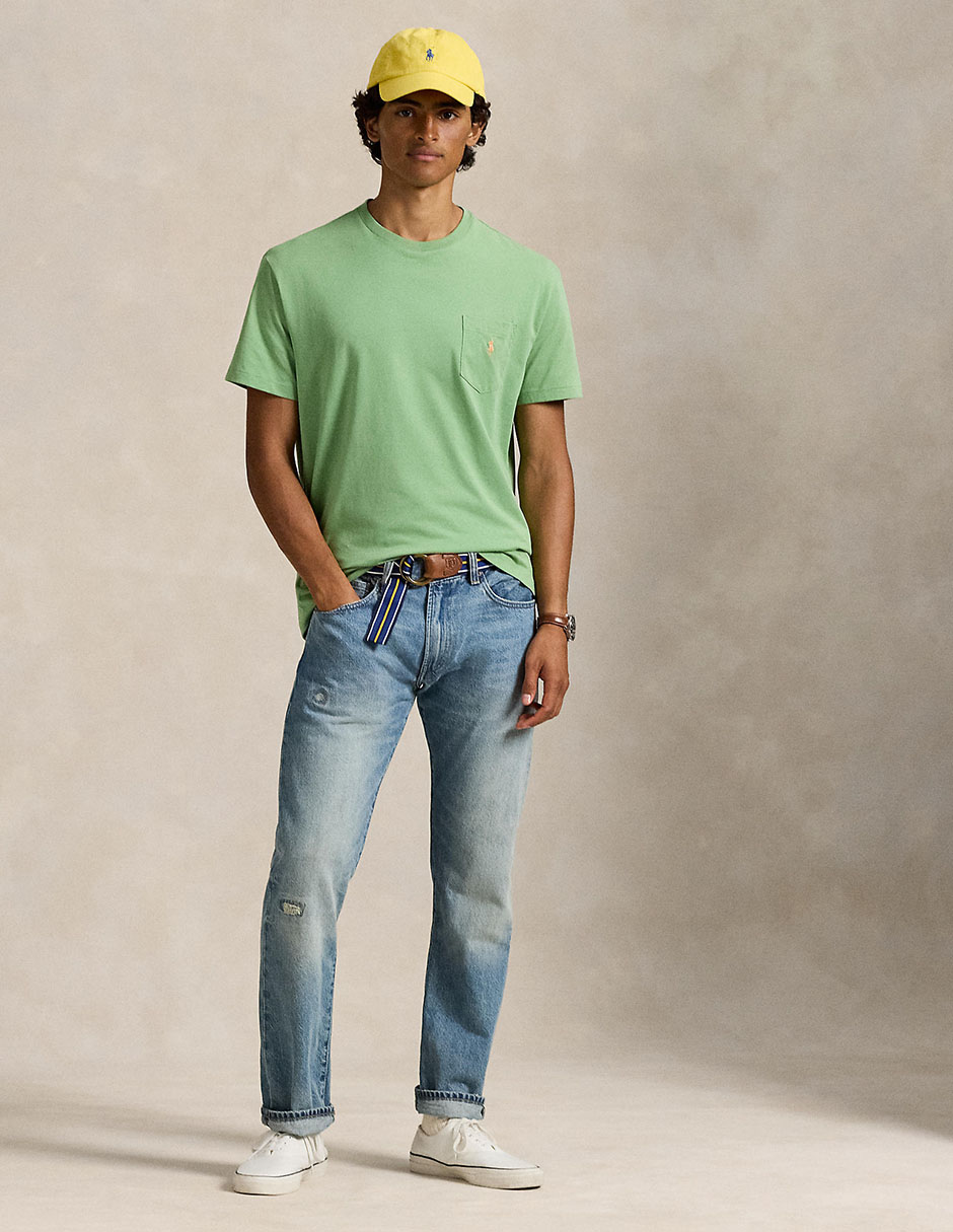 Playera cuello redondo para hombre