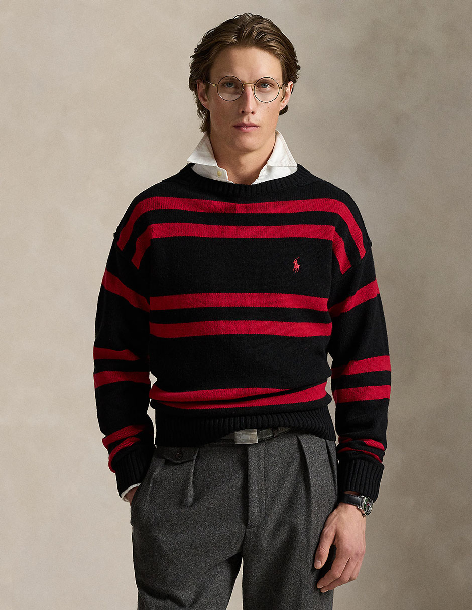 Suéter cuello redondo para hombre Suéter cuello redondo para hombre