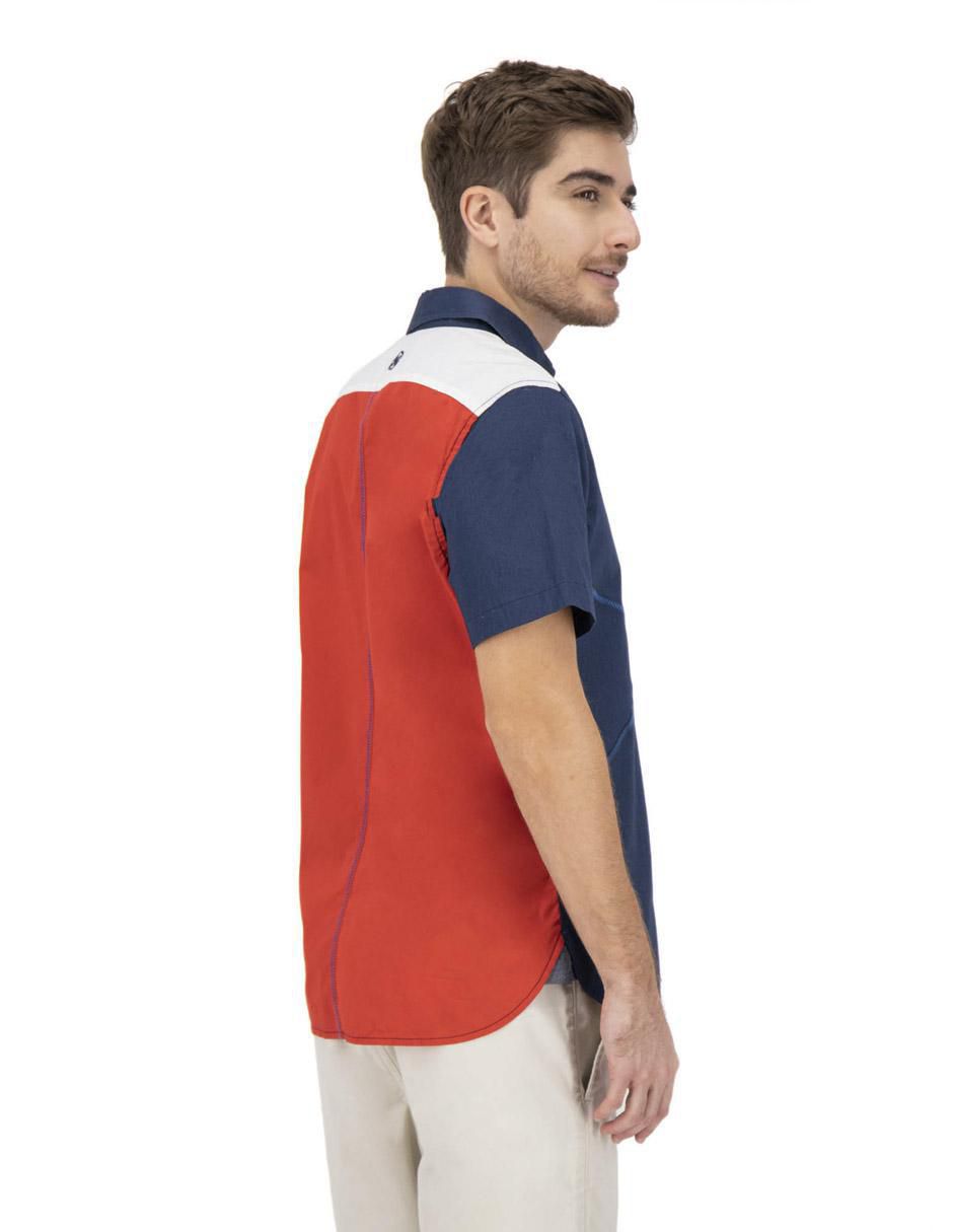 Camisa casual de algodón manga corta para hombre 4