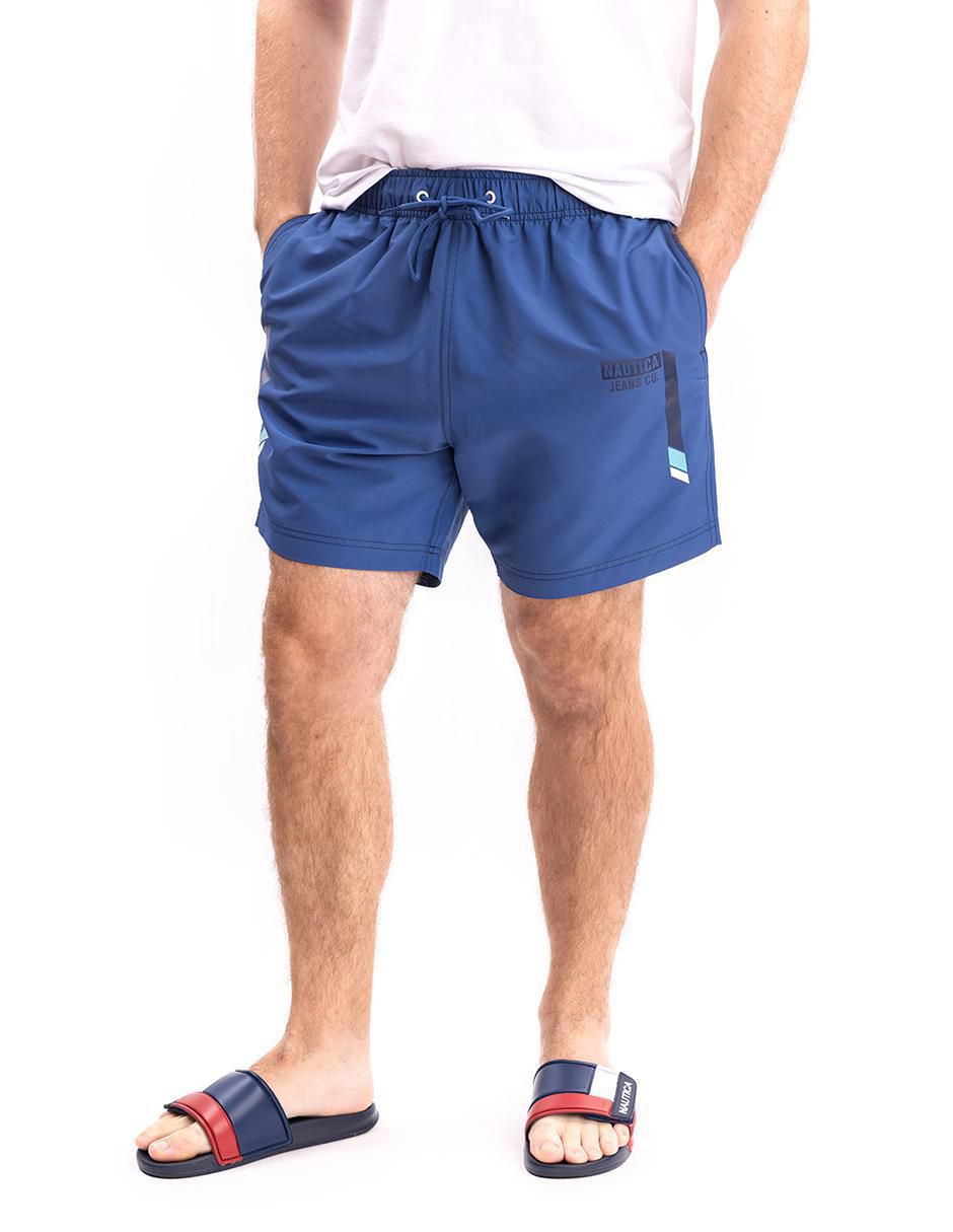 Traje de baño con bolsillos para hombre