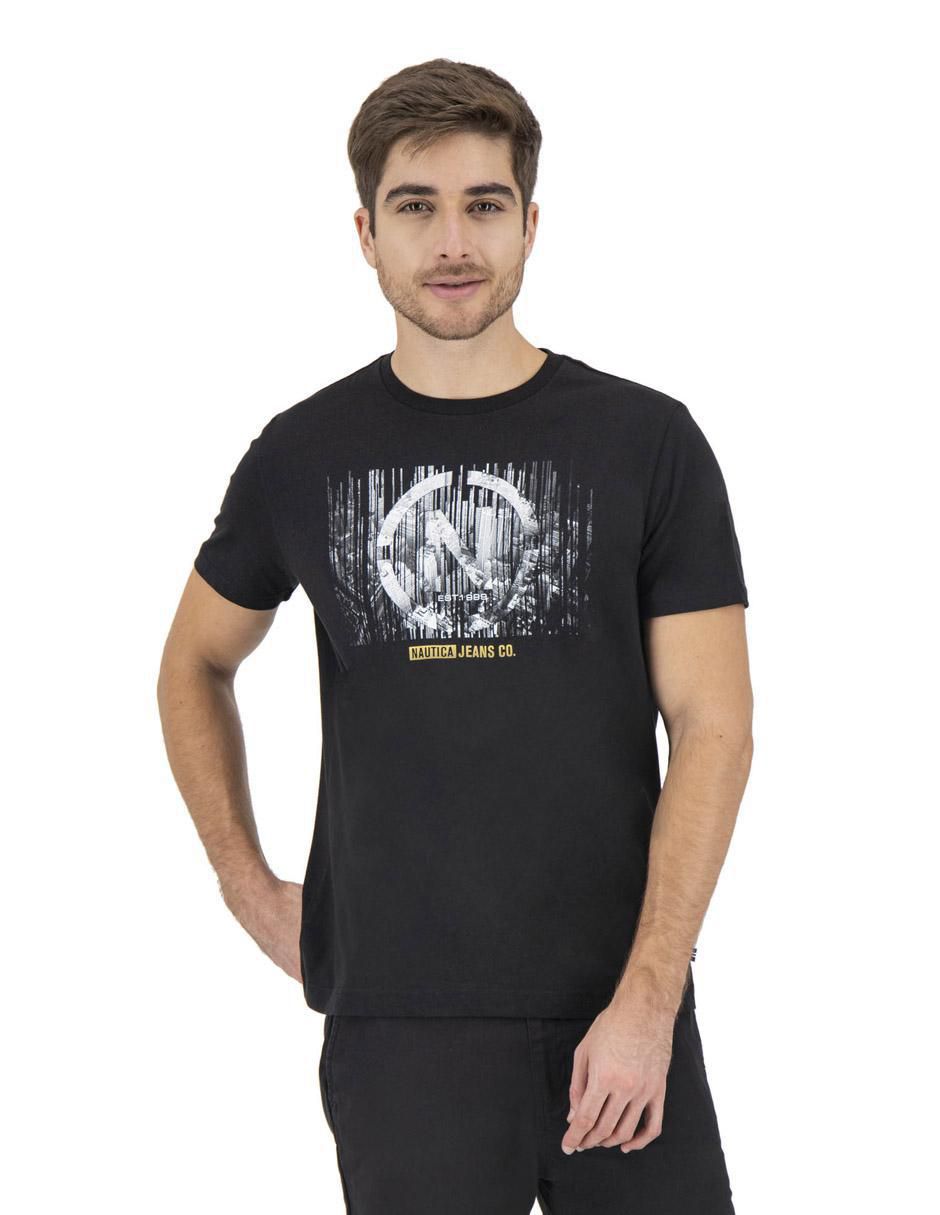 Playera cuello redondo para hombre