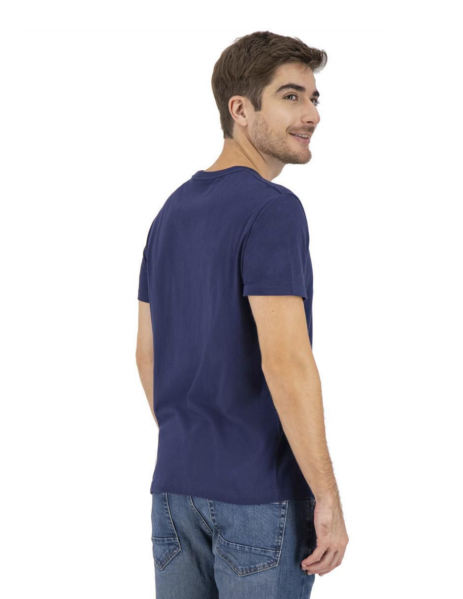 Playera cuello redondo para hombre