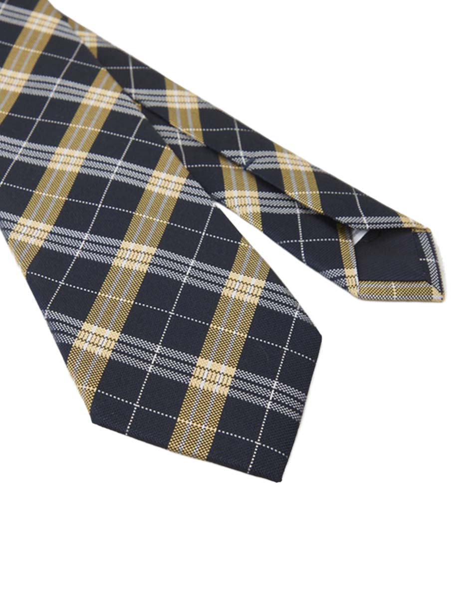 Corbata regular de seda estampado para hombre 2