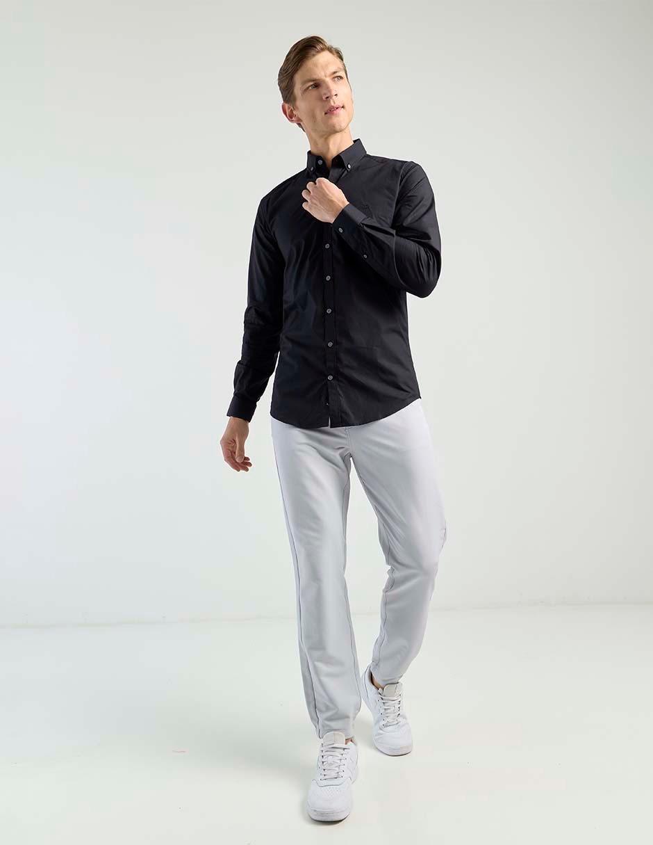 Camisa casual Givenchy de algodón manga larga para hombre