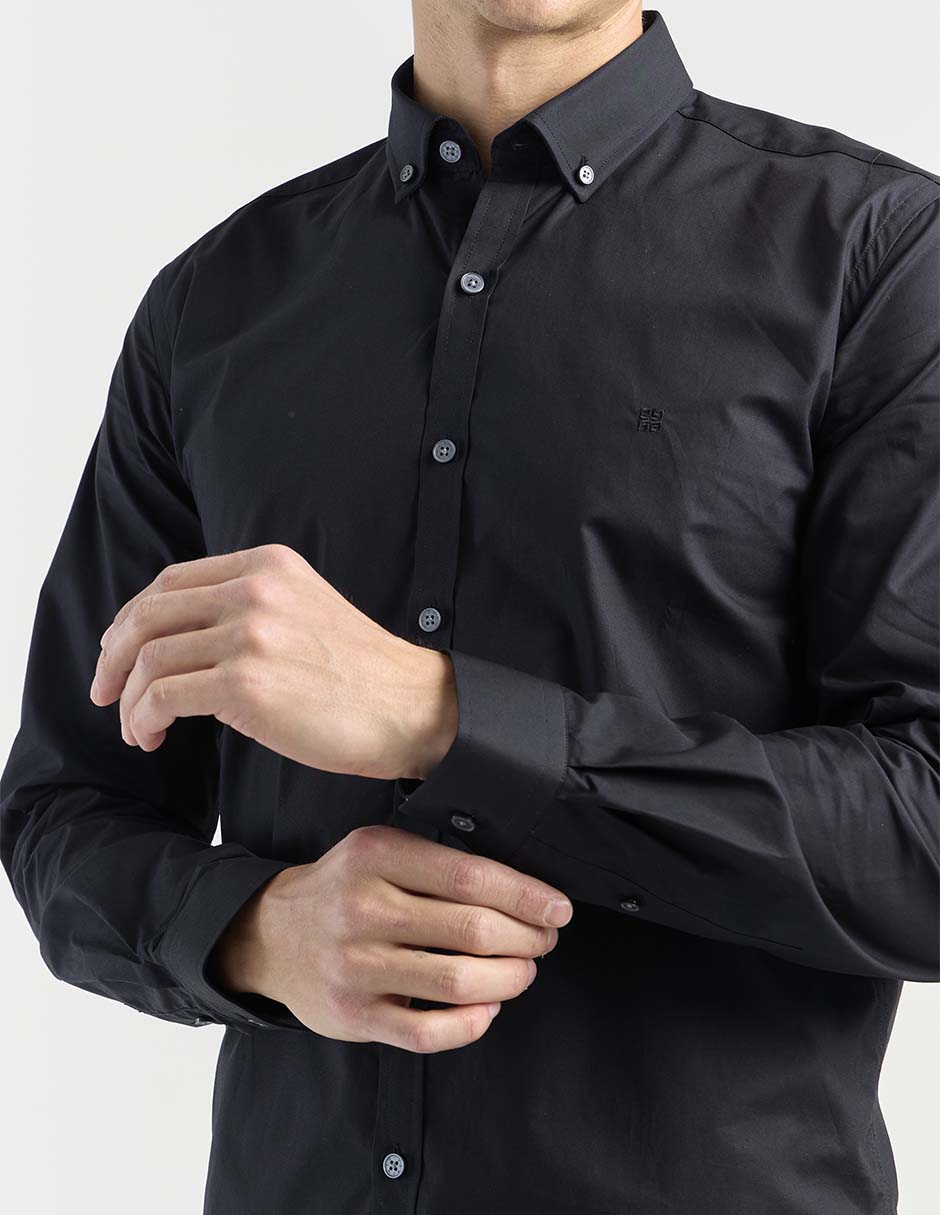 Camisa casual Givenchy de algodón manga larga para hombre