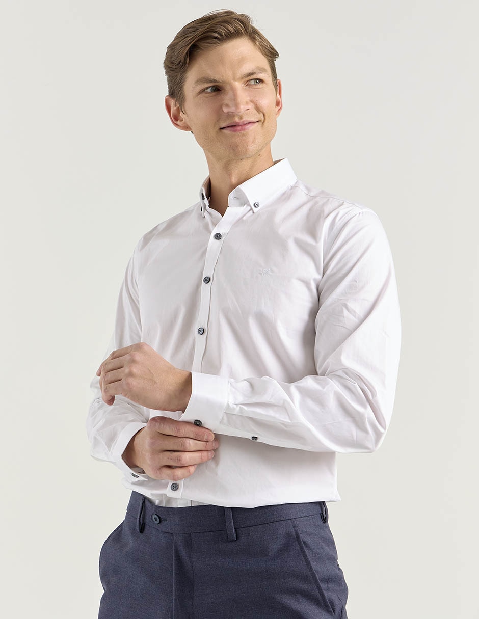 Camisa casual Givenchy de algodón manga larga para hombre