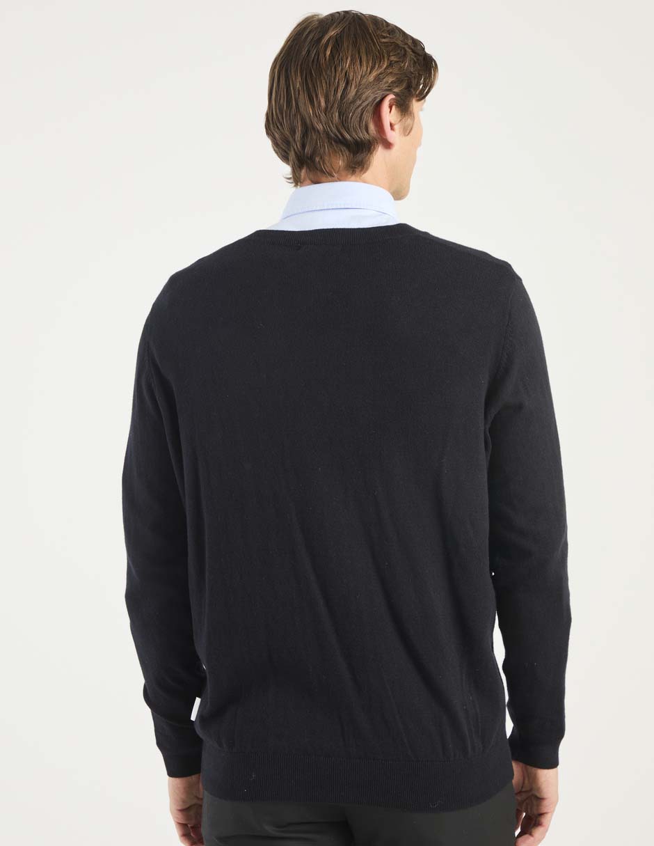 Suéter Scappino cuello V para hombre