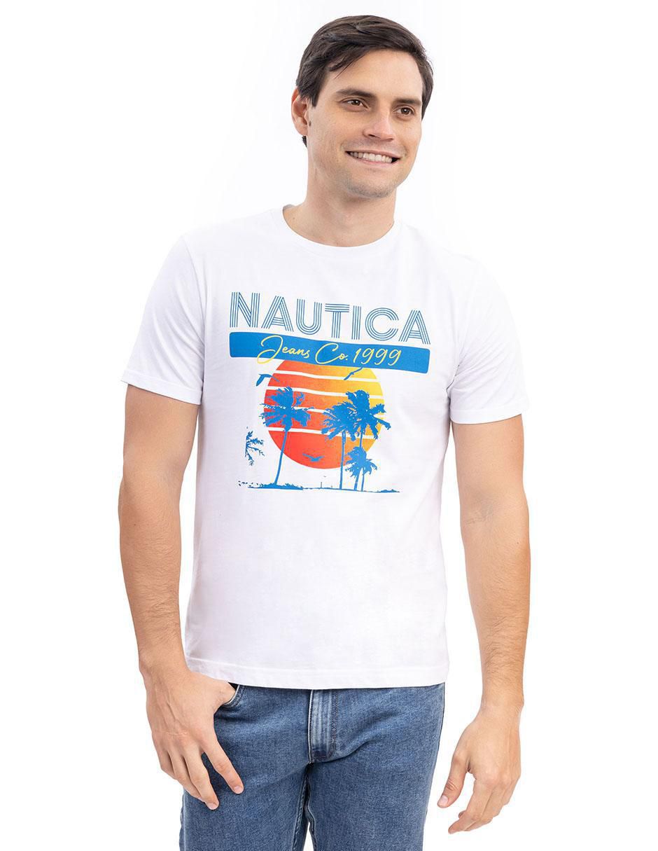 Playera cuello redondo para hombre