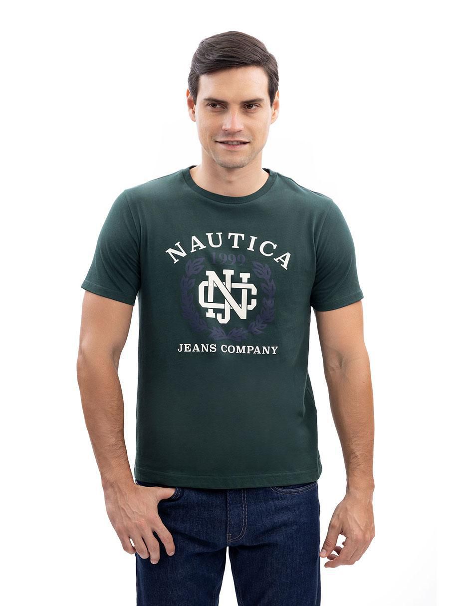 Playera cuello redondo para hombre