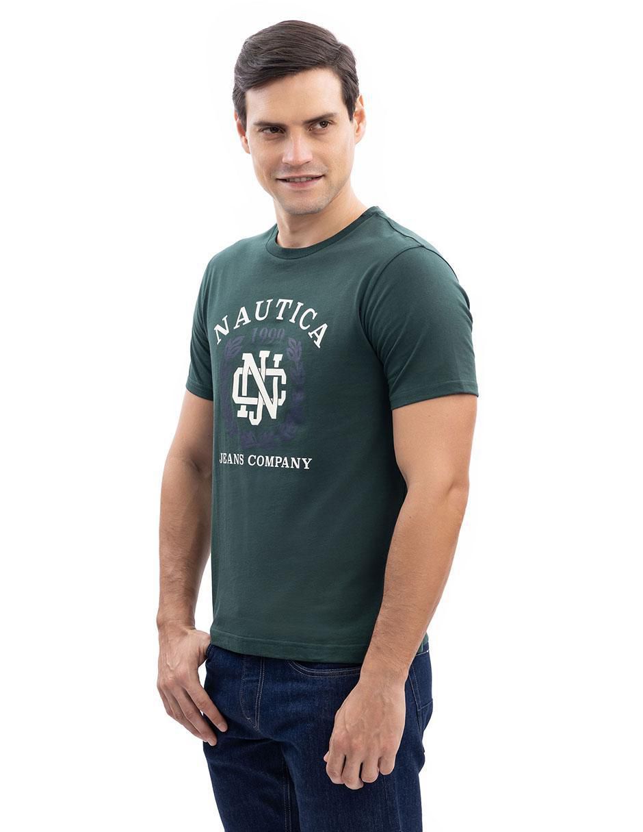 Playera cuello redondo para hombre