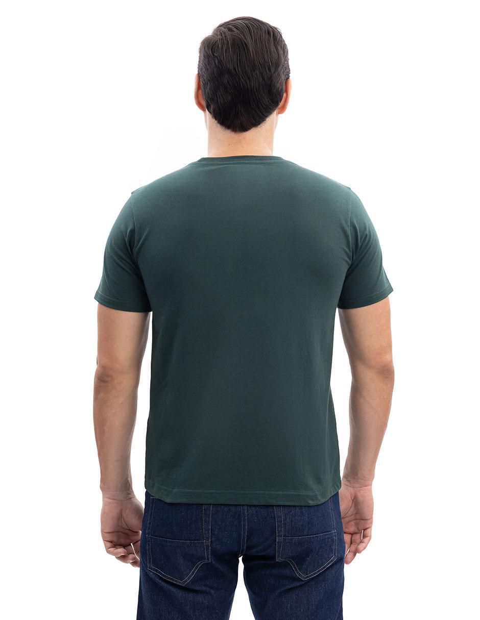 Playera cuello redondo para hombre