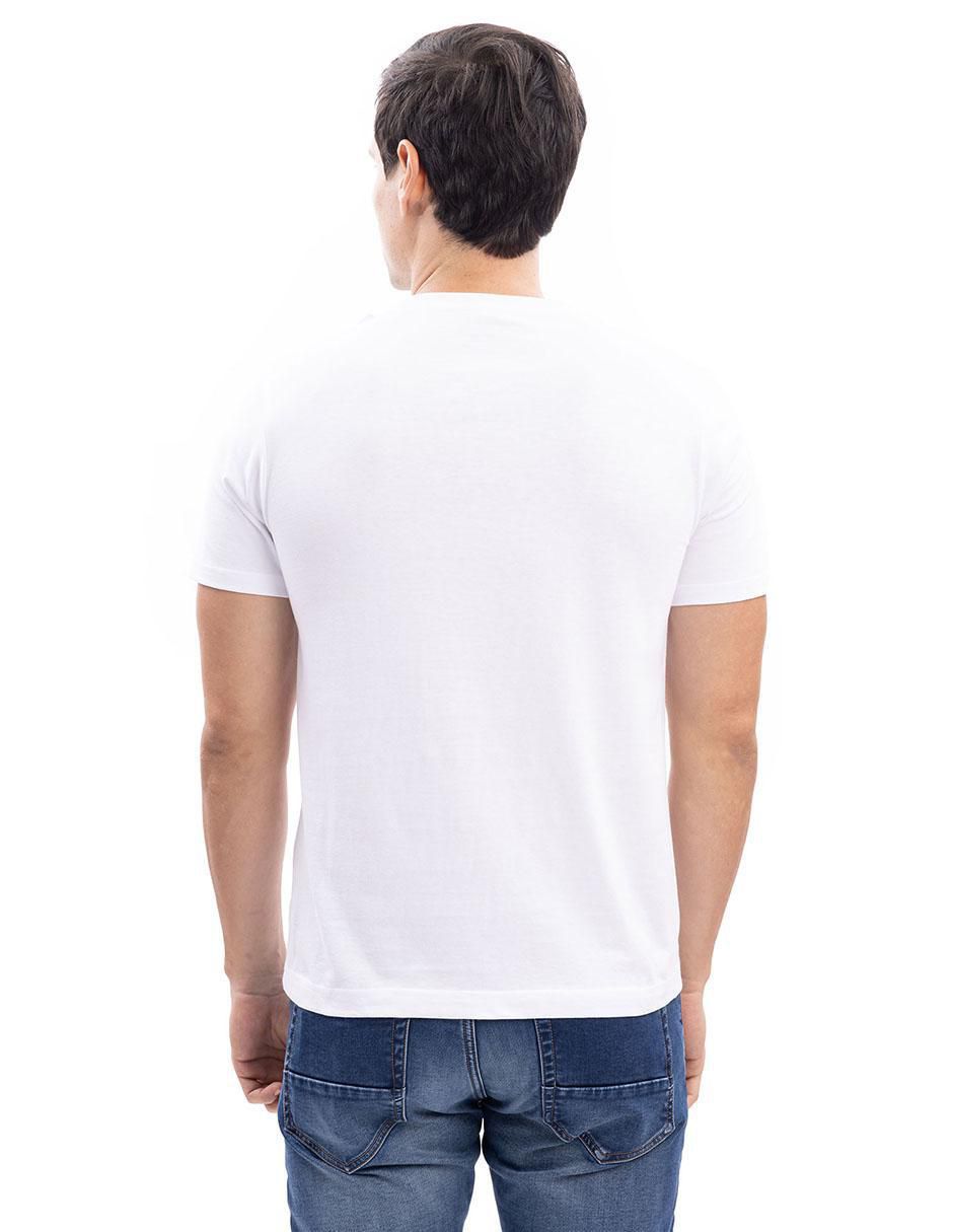 Playera cuello redondo para hombre