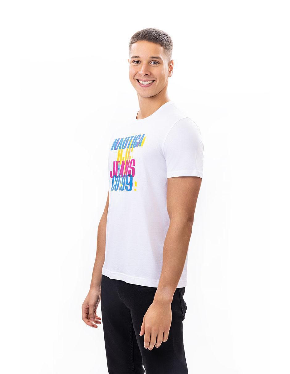Playera cuello redondo para hombre
