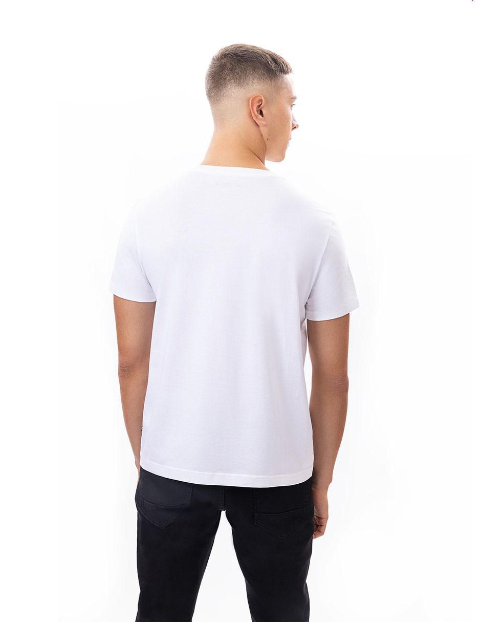 Playera cuello redondo para hombre