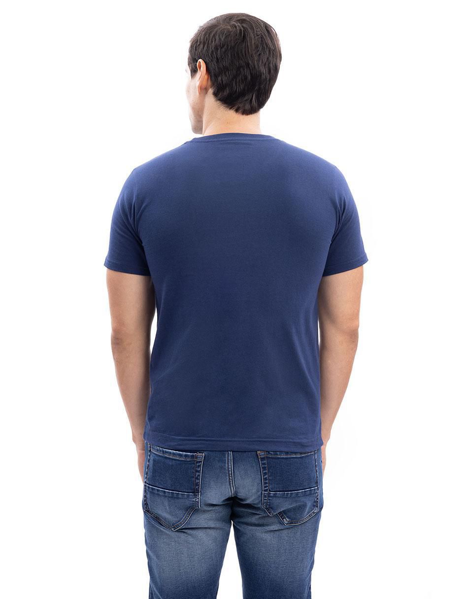 Playera cuello redondo para hombre