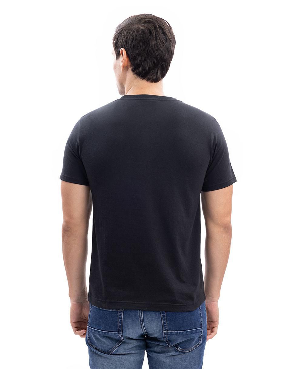 Playera cuello redondo para hombre