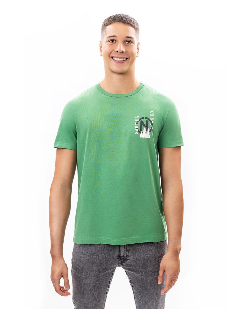 Playera cuello redondo para hombre