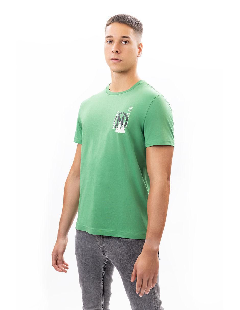 Playera cuello redondo para hombre