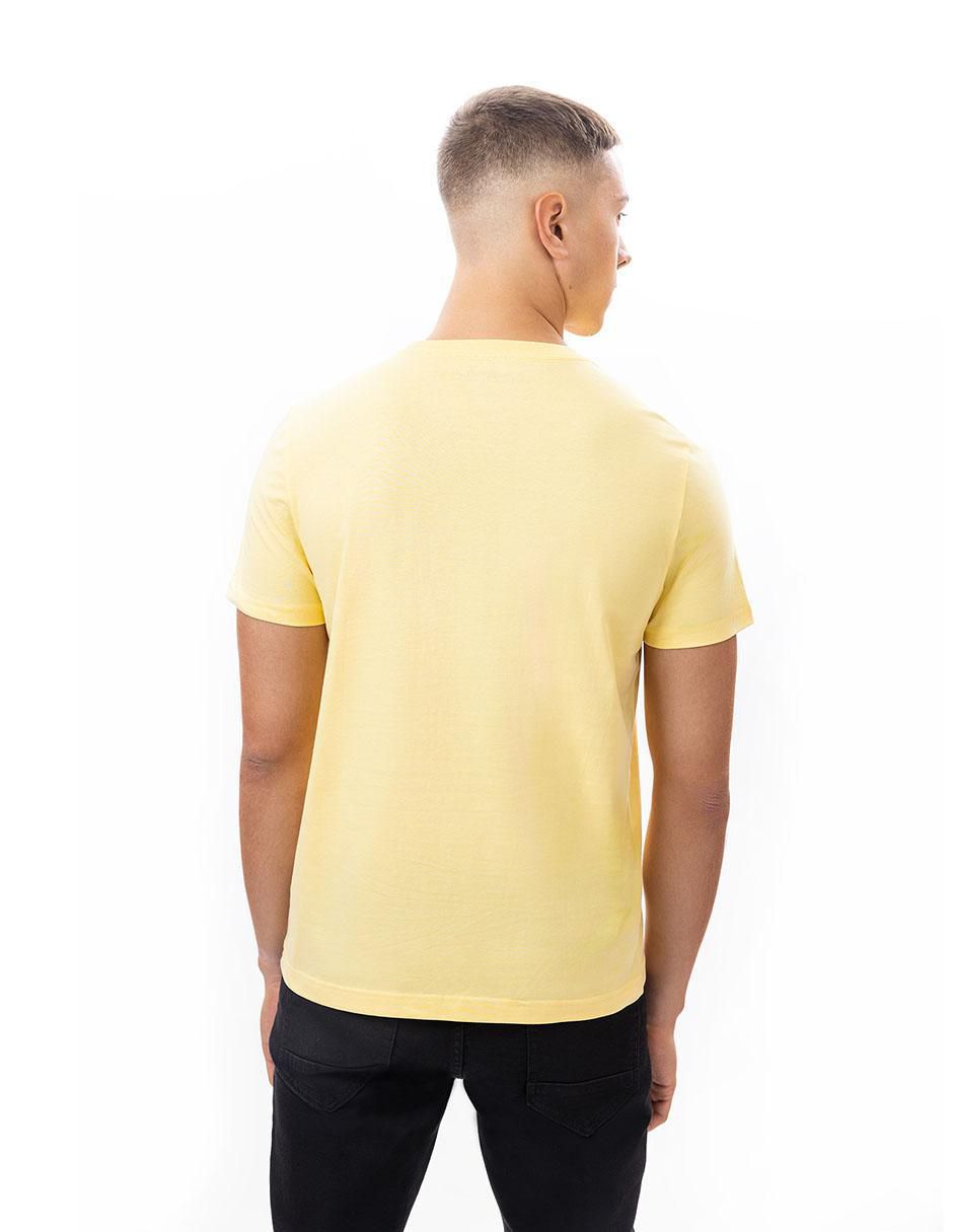 Playera cuello redondo para hombre